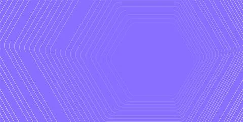 Violet hexagonal linear abstract futuristic tech background イラスト素材