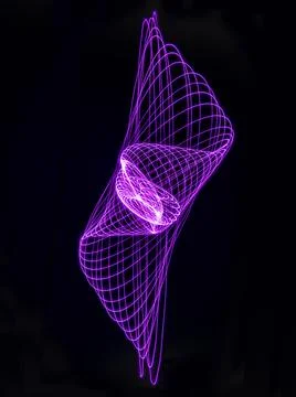 Violet light Illustrazione stock