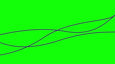 Violet lines green Stock Footage 237274793
