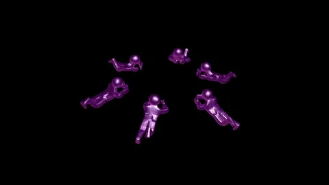 Violet mans Stock Footage 105469121