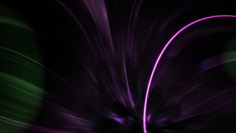 Violet nebula with black background clip Stock Footage 219467902