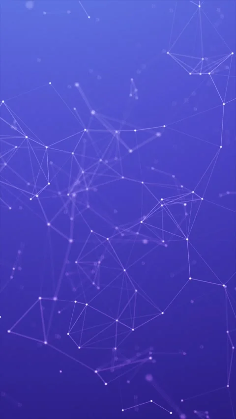 Violet Network Grid Stock Footage 310571368