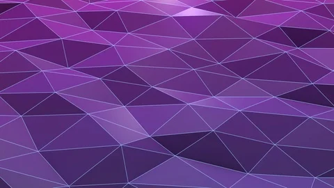 Violet or purple low poly waving surface as lovely background 스톡 동영상 81772322