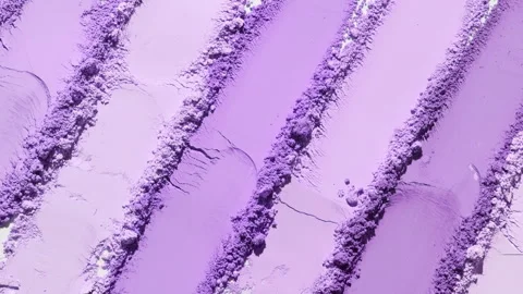Violet palette knife trail under dynamic lighting Stock Footage 340005169