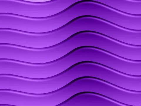 Violet pattern waves on the background Illustrazione stock