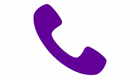 Violet phone white Stock Footage 222577144