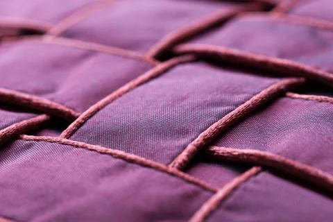 Violet pillow Stock Photos