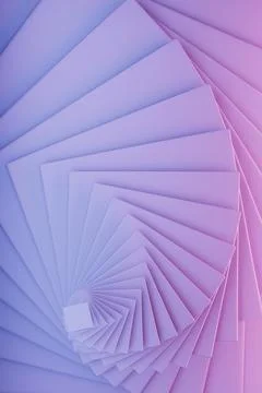 Violet pink gradient vortex abstract geometric background, pattern. Soft la.. 스톡 사진