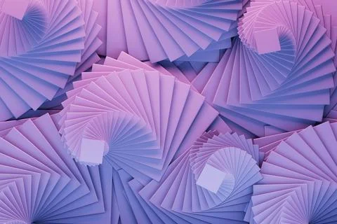 Violet pink gradient vortexes pattern, abstract geometric background. Lavende Stock Photos