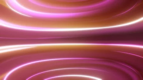 Violet pink luminous lines raised from magical energy lines and stripes on .. Stock Illustration
