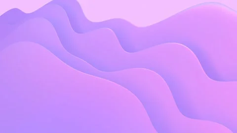 Violet plastic or paper waves moving Stock Footage 281285741