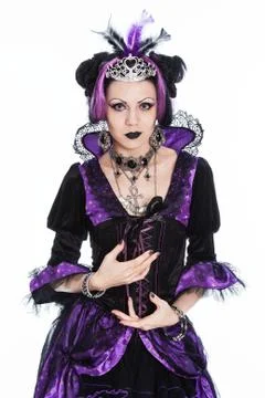 Violet queen Stock Photos