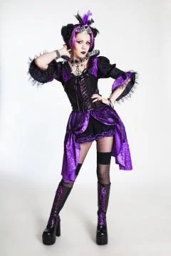 Violet queen Foto stock