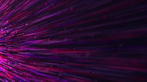 Violet rays with particles. Loop Stock-Footage 83049994