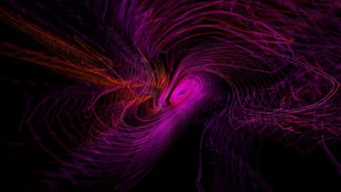 Violet-red spiral 스톡 동영상 261604463