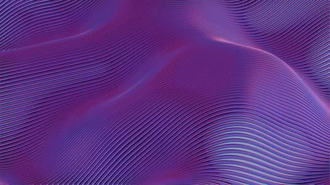 Violet Rhythms: A Symphony of Line and Light Stock Illustration