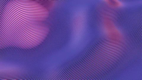 Violet Rhythms: A Symphony of Line and Light Stock Illustration