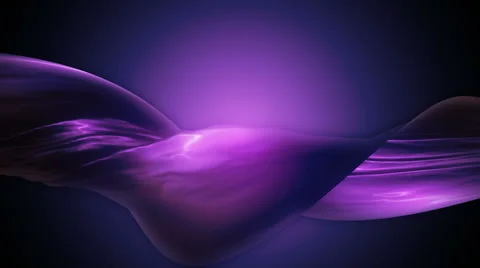 Violet ribbon lights Stock Footage 53103418