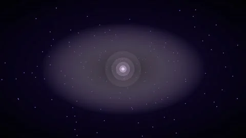 Violet rotating point sphere abstract technology background 스톡 동영상 342632837