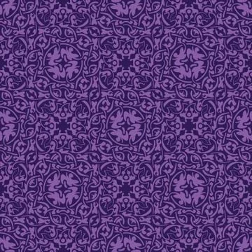 Violet seamless pattern Stock Illustration