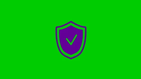 Violet shield ray green Stock Footage 220546694