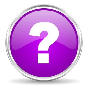Violet - silver circle web icon Stock Illustration