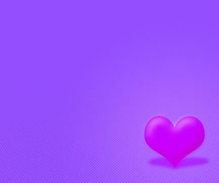 Violet simple valentine background Stock Illustration