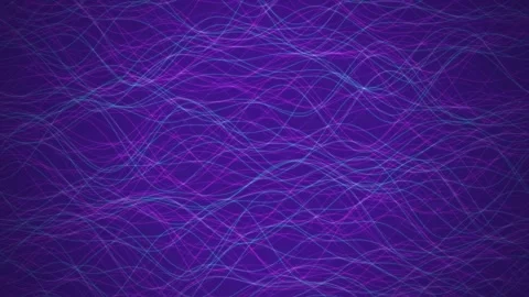 Violet sine waves ripple horizontally in a seamless loop Stock Footage 340957750