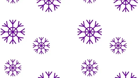 Violet snow big white Stock Footage 250973464