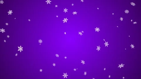 Violet snowfall background, seamless loop 動画素材 56296919