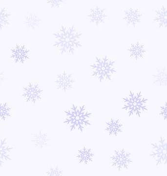 Violet snowflake pattern. Seamless vector Stock Illustration