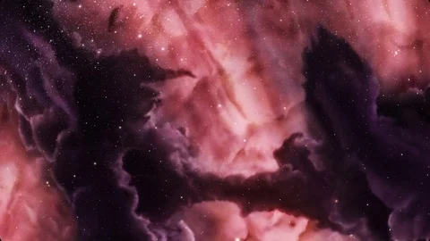 Violet space scene Stock Footage 84559012