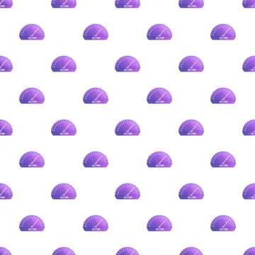 Violet speedometer gauges creating a seamless pattern Illustrazione stock