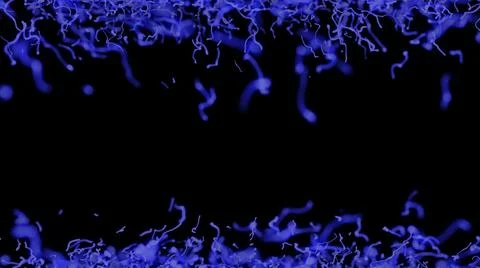 Violet Strings Frame Illustration Stock Illustration