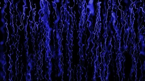 Violet Strings Illustration Stock Illustration