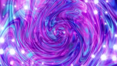 Violet Swirl — Abstract Liquid Motion Stock Footage 312164450