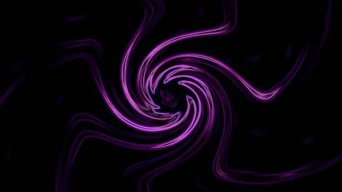 Violet Swirl on Black Background Stock Footage 131332921