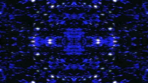 Violet Symmetry With Interesting Geometry Effects Stock Footage 90355499
