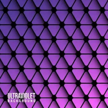 Violet triangles background template 스톡 일러스트