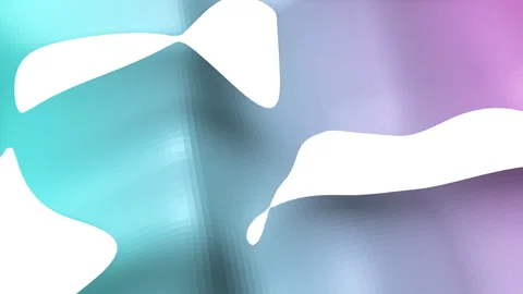 Violet turquoise animated background. 3d render Stock Footage 118326637