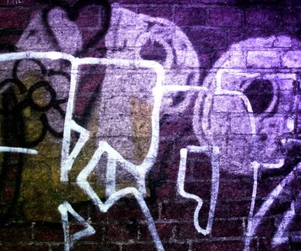 Violet urban backdrop Stock Photos