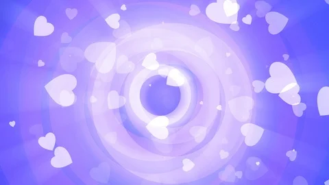 Violet Valentine Circles Stock Footage 92338819