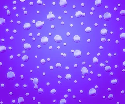 Violet water drops background Stock Illustration