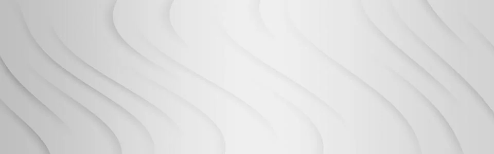 Violet wave elegant banner template, light gradient abstract background. Illustrazione stock