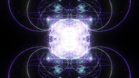 Violet White Elegant Light Core Stock Footage 326733729