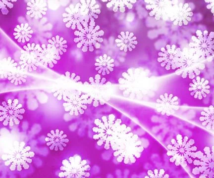 Violet winter bokeh background 스톡 일러스트