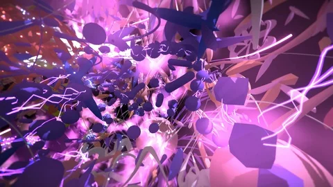 Violet World 4K 01 Stock Footage 109409457