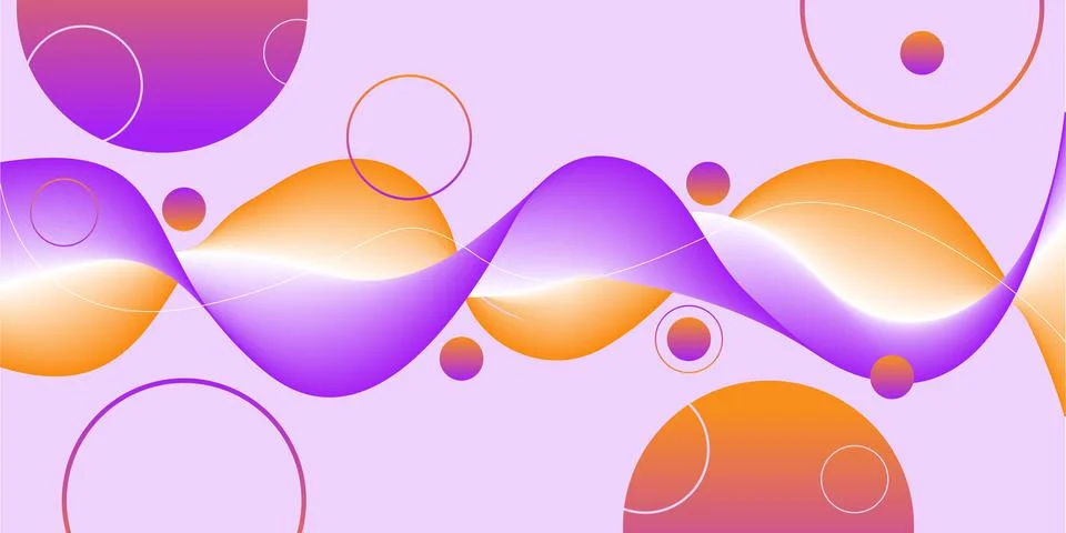 Violets abstract background Stock Illustration