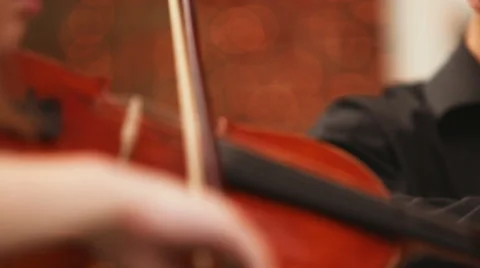 Violin and bow Stock Footage 56698567
