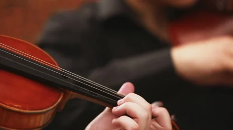 Violin and bow Stock Footage 56698693